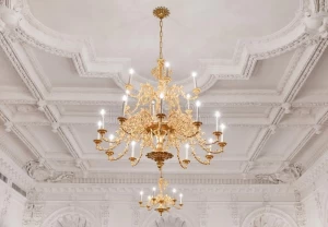 modern led pendant lights chandelier for indoor home living room wedding hall