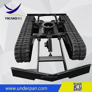 Custom desert special equipment chassis crawler rubber track undercarriage by China manufacturer