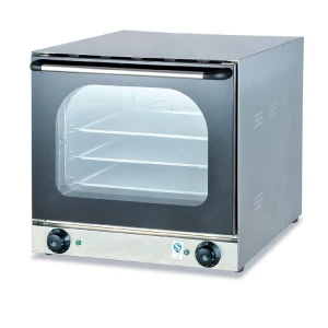 electric convection oven with 4 trays