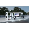 Large Modern Bus Stop Shelter Design Bus Shelter with Bench