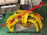 YTCT Hydraulic rotating tree shear tree cutter for excavator