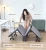 Import 4 Fold Portable Folding Bed with Silent Caster Wheels, Office Nap Bed, 180×90cm Cotton Linen Fabric Guest Bed from China