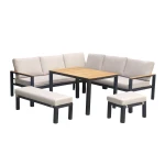 2522347 SADO PARTY DINING SET 5PCS WITH LIGHT CUSHION