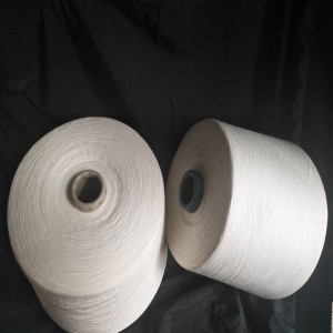 2023 fashionable Raw White 20s 21s Ring Bamboo Spun Yarn For Weaving
