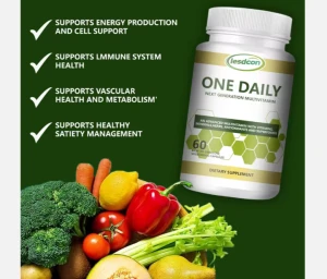 OEM Health Capsule High Quality Multi-Vitamin Vegetable Capsules Immune Booster for Adults