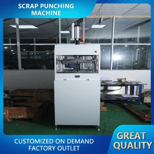 Sijia Scrap Punching Machine, Remove residual glue. Customized Products