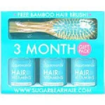 SugarBearHair Vitamins Vegan Gummy Hair Vitamins 3 Month Supply Gift Pack