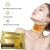 Import 24k Gold Bio Collagen Facial Mask Anti Aging Golden Face Mask Sheets Crystal Facial Mask Neck Mask from China