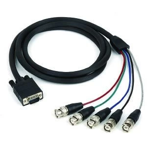 HD15 VGA to 5 BNC Monitor Cable