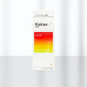 CE-marked Kairax Fine dermal filler HA 24 mg/mL with lidocaine 0.3%