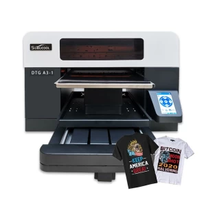2020 New Multicolor A3 Size Double Heads Digital Textile DTG Printer for T-Shirt