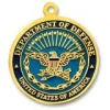 Custom USA Air Force & Department of Defence High Quality Medals USA Forces Medal