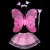 Import Children's luminous butterfly wings kids cosplay from China