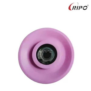 Durable machines spare parts pink ceramic guide wheel for stranding machine