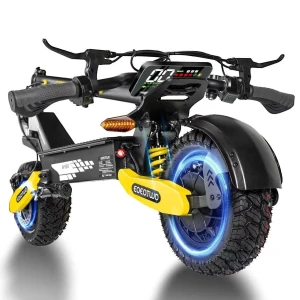 Used Folding Electric Scooter Two-Wheel Adult E-Scooter Full Suspension Waterproof