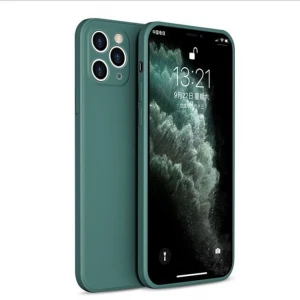 Hot style color skin sense mobile case is suitable for iphone11/11 pro liquid silicone factory direct selling