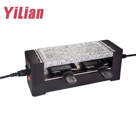 Buy 1500w Two-tier Separate Heat Source Electric Raclette Grill With ...