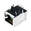 10/100 Base-T Integrated Magnetics 1x1 Port 8P8C Lan Ethernet Connector RJ45 PCB Modular Jack JKM-0009NL