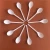 Import 100% eco friendly forks spoons knives flatware cpla biodegradable disposable compostable pla cutlery set from China