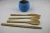 Import 100% natural Bamboo Flatware Set with 4 Pieces fork spoon knife and chopsticks of travel utensils from China
