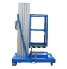10000mm Mobile Aluminium ladder electric msat climbing  Work Platform(Single Mast)