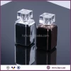 100ml metalized glass bottle 100ml square perfume bottle