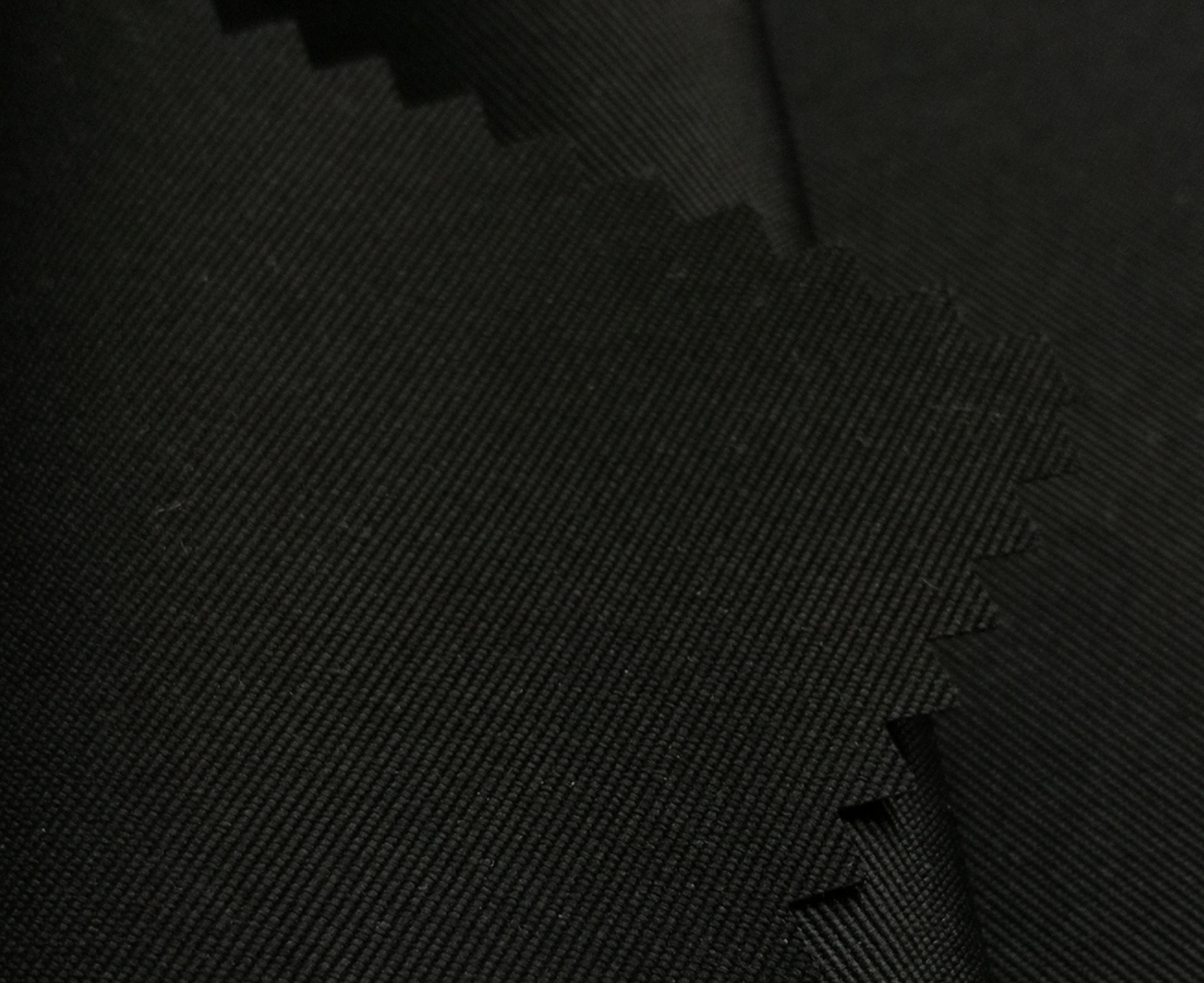 100%polyester fabric  Coated 320D taslon  Nylon Black  Technics Style Tear Pattern jacket