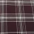 Import 100%viscose yarn dyed  fine twill check fabric from China
