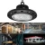 Import 100W 150W 200w ufo led high bay light with remote control lifter from China
