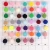 Import 10/15/20/2.5/3mm Fluffy Soft Pom Poms Pompoms Ball Handmade Kids Toys Wedding Decor DIY Sewing Craft Supplies from China