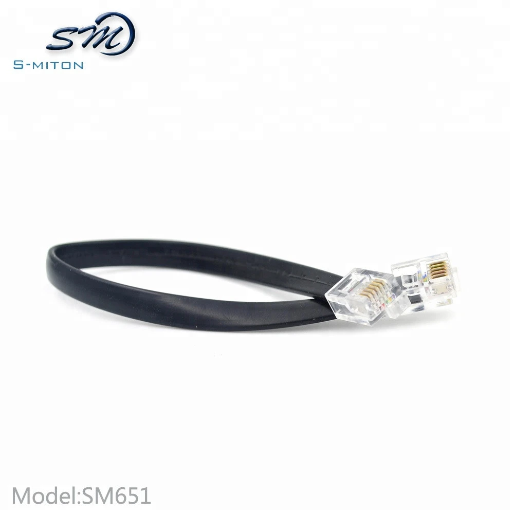 10cm RJ12 Telephone cord 6 core Data Cable for Le.go