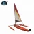 10ft new-designed outdoor double seat small sailing boat&canoe&kayak propel foot pedal drive fishing system with mast