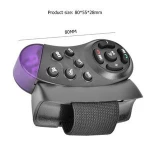 11-Key Portable Carro Controle Remote Universal Car MP5 Multimedia Player CD DVD VCD Steering Wheel Wireless Remote Control