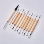 11 PCS  Ceramic Clay Tools Set, Modeling Pottery Clay Sculpting Tools Kits for Beginners Professional Art Crafts