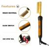 110V-240V universal electrothermal straightening copper comb 500 degrees F  hair salon wig straightening comb