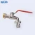 Import 1/2 Inch brass wall mounted tap thread bibcock faucet with high quality from China