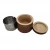 Import 12.5 * 10cm wooden creative ashtray high grade stainless steel inner liner ashtray from China