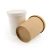 Import 12oz disposable food container brown kraft paper soup bowl with lid from China