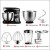 Import 1300W Multifunction 7l Cake Stand Mixer Stand Mixer Food Blender Meat Grinder 3in1 Household Electric Egg Beater Automatic Mixer from China