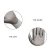 Import 13G grey HPPE liner cut 5 PU coated industrial safety hand gloves from China