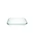 Import 1.4L  clear high borosilicate glass heat resistant glass bakeware set baking dish from China