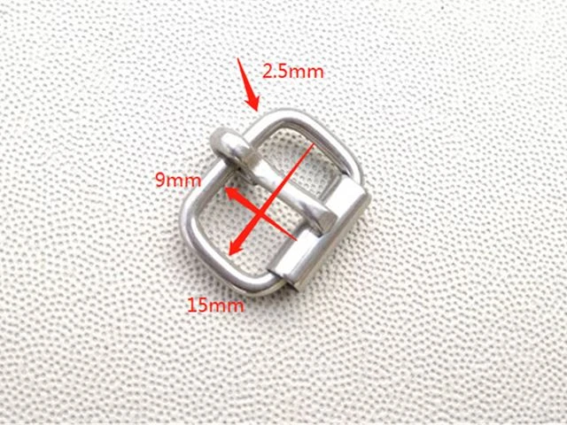 1.5cm Stainless Steel Buckle  Pin Buckle Shoes Buckle