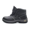 1618mm genuine leather  men high cut S3SRC  delta plus safety shoes anti slip and anti static anti puncture