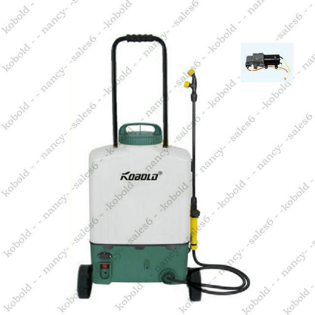 16L New Product Electric Battery Operated Backpack Sprayer With Wheels
