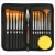 Import 17pcs oil paint brushes for art with plastic handle from China