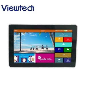 18.5 inch Bus Lcd Advertising Monitor with 3G 4G GPS wifi Android  Roof Wall mounted Smart For City Airport Shuttle Bus