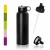 Import 18/8 steel vacuum thermos flask insulated water bottle with straw  customized from China