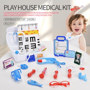 19pcs set Medical for Kid roleplay medical kit toys doctor set toy pretend play
