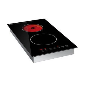 2 Burner Built-in vertical Induction Hob/Commerical Induction Cooker/Induction Cooker Spare Parts with 3000W