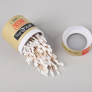 200pcs eco-friendly disposable cleaning ear cotton buds wooden cotton buds swab